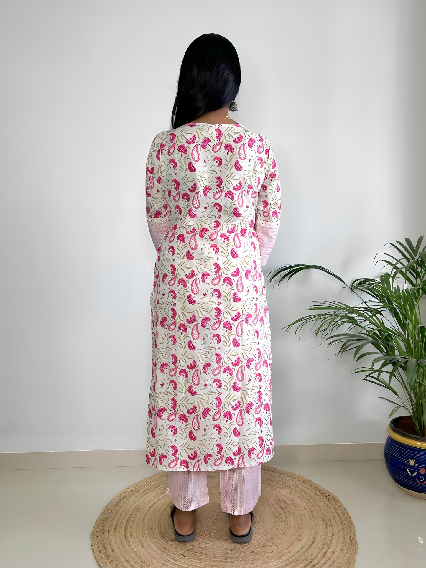 Floral Printed Kurta with Pant